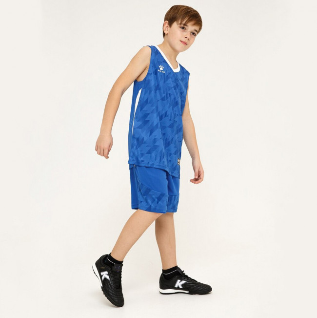 Форма баск. детск. KELME, арт. 3593052-400-160, рост 160, 100% полиэстер, сине-белый 