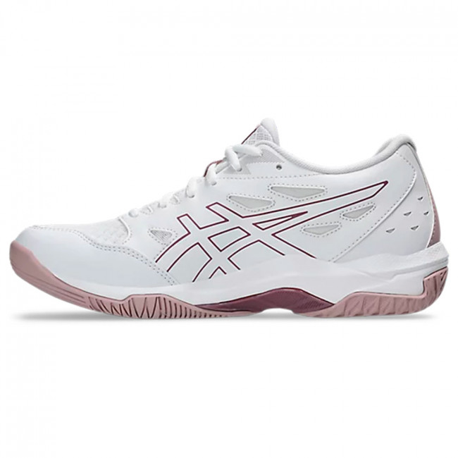 Кроссовки волейб. жен. ASICS Gel-Rocket 11 1072A093 103, р.7(рос.36,5),искуственная кожа, текстиль,бело-роз. 