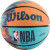 Мяч баскетбольный WILSON NBA DRV PRO STREAK BSKT, WZ3012501XB7 р.7, резина, бутил.камера, бирюзово-оранжевый Мяч баскетбольный WILSON NBA DRV PRO STREAK BSKT, WZ3012501XB7 р.7, резина, бутил.камера, бирюзово-оранжевый