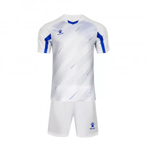 Форма футб. взросл. KELME, 8151ZB1005-100-XL, р.XL, 100% полиэстер, бело-синий