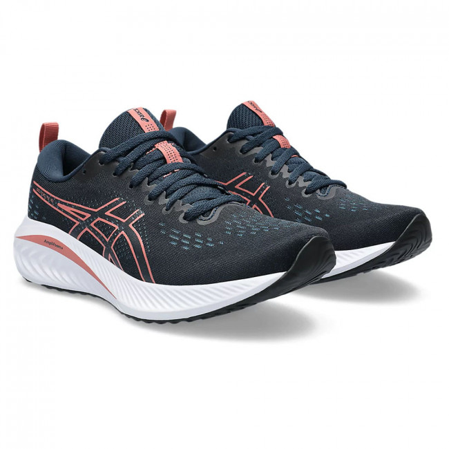 Кроссовки бег. жен. ASICS Gel-excite 10 1012B418 401, р.9,5 (рос.40,5),кожзам,текстиль,резина,синий 