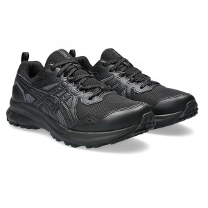 Кроссовки бег. муж. ASICS Trail Scout 3 1011B700 002,р.11.5 (рос.45),кожзам,текстиль,резина,черный