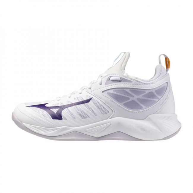 Кроссовки волейб. жен. MIZUNO Wave Dimension V1GC224020, р.UK5 (рос.37), искуственная кожа,текстиль, белый 