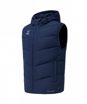 Жилет утепленный c капюшоном JÖGEL ESSENTIAL PerFormPROOF Padded Hooded Vest, темно-синий