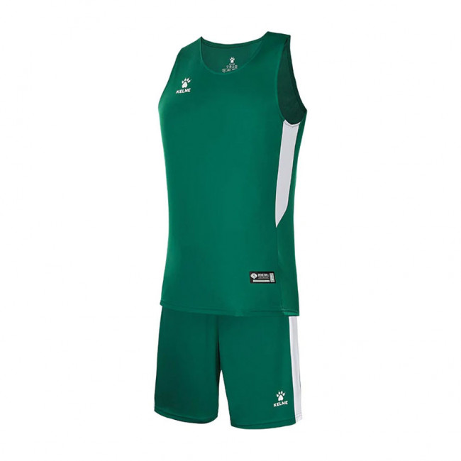 Форма баск. взросл. KELME, 8152LB1001-300-M, р.M, 100% полиэстер, зеленый 