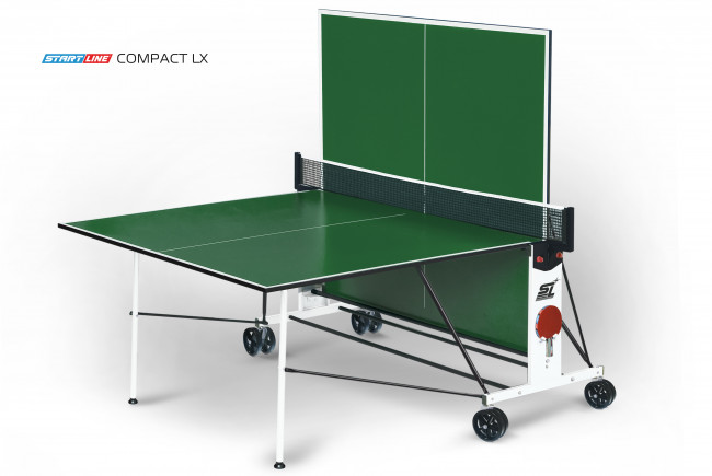 Стол теннисный Compact LX Зелёный 
