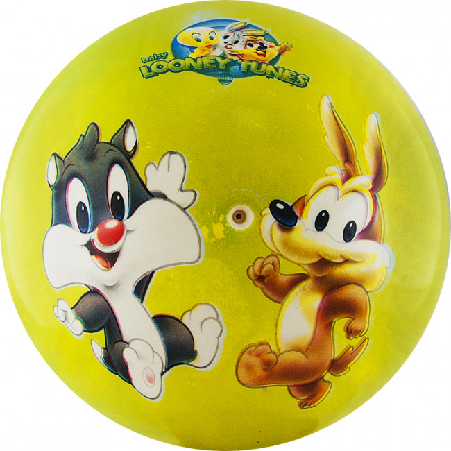 Мяч детский Looney Tunes, WB-LT-001, диам. 21 см, пластизоль, салатовый Мяч детский Looney Tunes, WB-LT-001, диам. 21 см, пластизоль, салатовый