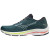 Кроссовки бег. муж. MIZUNO Wave Rider 25, J1GC210301,р.UK10(рос.43,5),иск. кожа, текстиль, темно-зел 