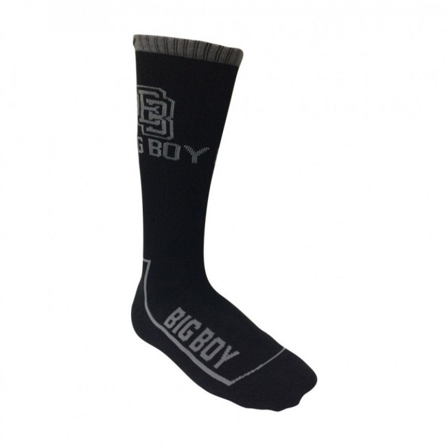 Носки "BIG BOY Elite Pro", арт.BB-SK-ELPR-XL, р.44-46, хлопок, нейлон, спандекс, эластан, черный 