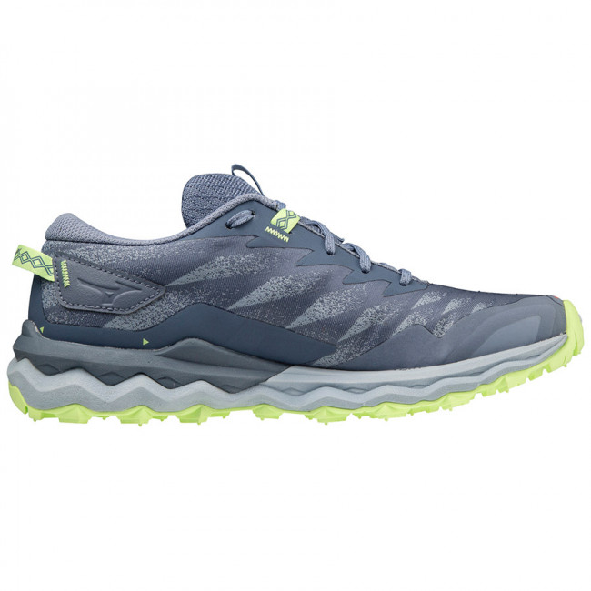 Кроссовки беговые жен. MIZUNO Wave Daichi 7 J1GK227121, р.UK5 (рос.37), иск. кожа, текстиль, серый 