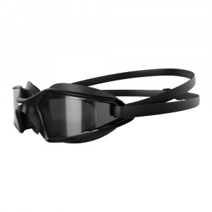 Очки для плавания SPEEDO Hydropulse, 8-1226814462, ДЫМЧАТЫЕ линзы, черная рава