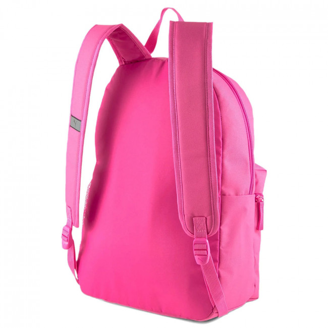 Рюкзак спортивный PUMA Phase Backpack, 07548763, полиэстер, ярко-розовый Рюкзак спортивный PUMA Phase Backpack, 07548763, полиэстер, ярко-розовый