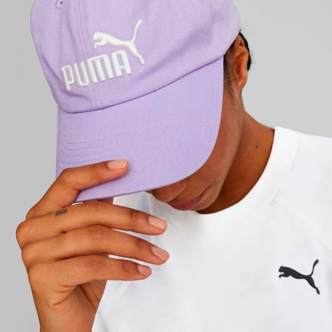Бейсболка спортивная PUMA 02435706, 100% хлопок, сиреневый 