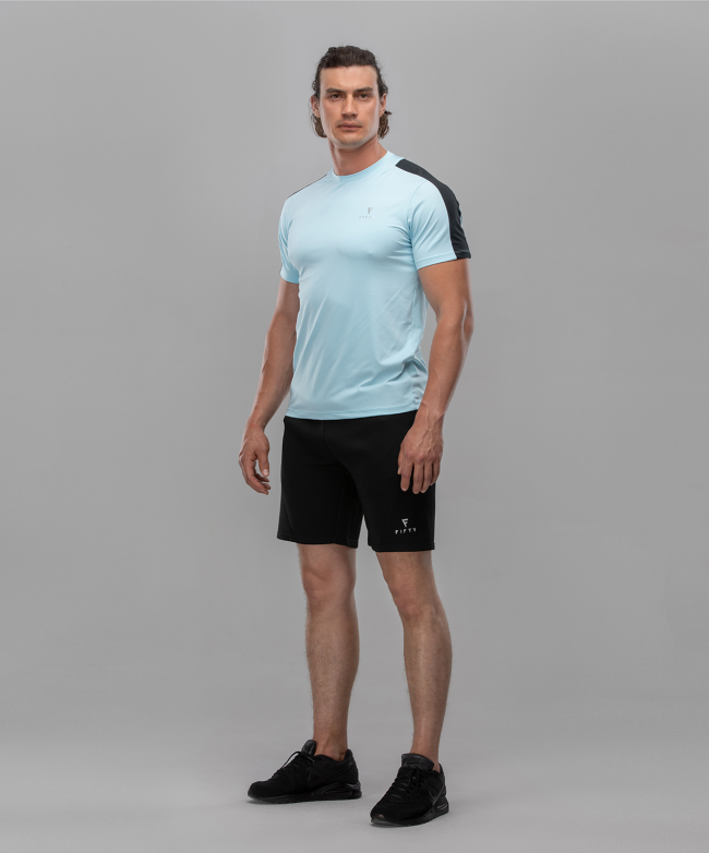 Мужская футболка Vigorous FA-MT-0102-LBL, голубой 