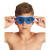Маска для плавания детск. ARENA The One Mask Jr, 0004309 200, СИНИЕ линзы, нерег.перен., красная опр. 