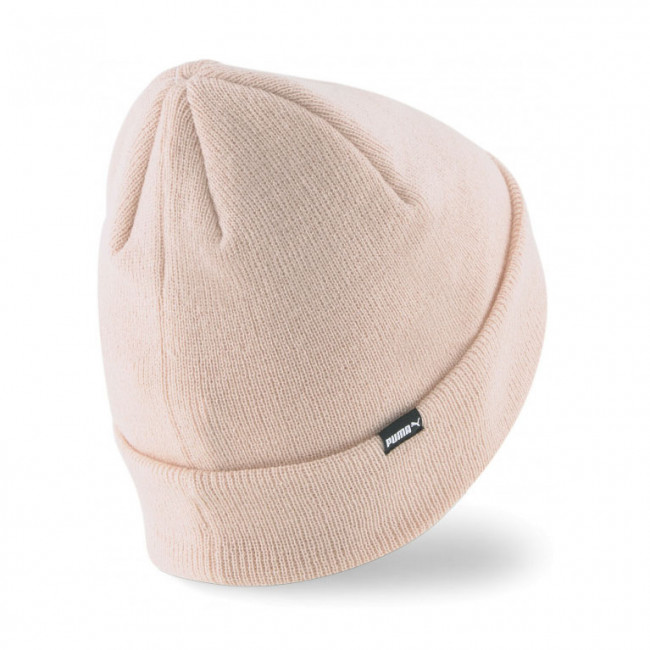 Шапка PUMA Classic Cuff Beanie, 02343407, 100% акрил, розовый 