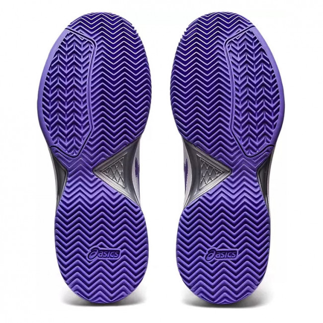 Кроссовки тен. жен. ASICS Gel-dedicate 7 1042A168-104, р.6 (рос.35,5)иск. кожа, текстиль, бело-фиол. 