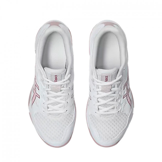 Кроссовки волейб. жен. ASICS Gel-Rocket 11 1072A093 103, р.9,5(рос.40),искуственная кожа, текстиль, бело-роз. 
