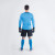 Форма футб. врат. KELME 3871007-4007-L, р.L, полиэстер, голубой-т.синий 
