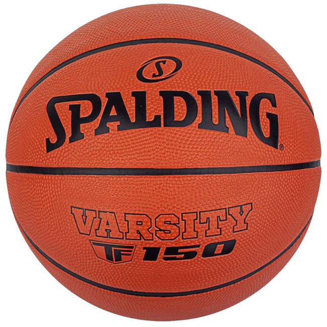Мяч баскетбольный SPALDING Varsity TF-150 84326Z_5, р.5, резина, коричнево-черный 