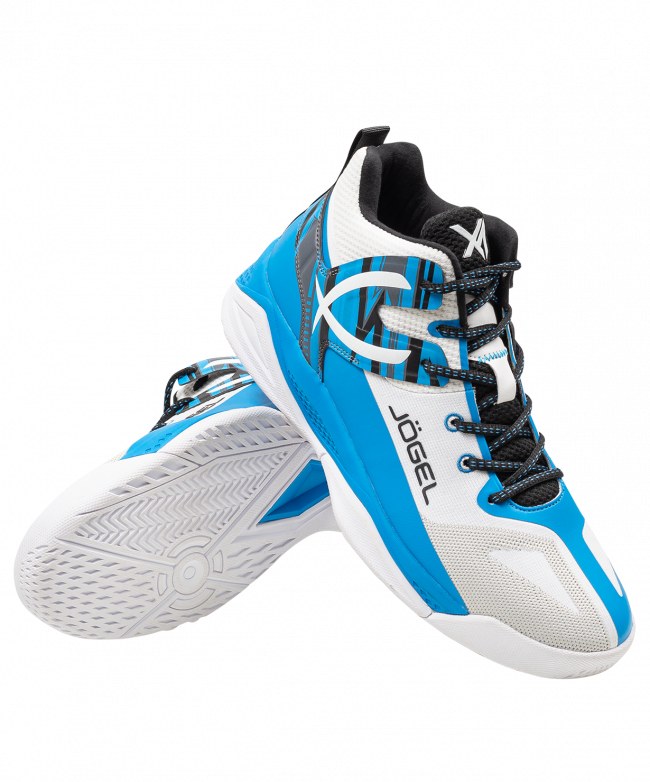 Кроссовки баскетбольные X1, White/blue 