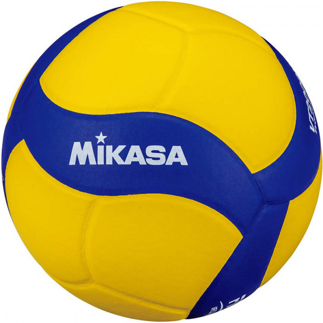 Мяч волейбольный утяжеленный MIKASA VT2000W, р 5, синт.кожа, 18 панелей, вес 2000г, клееный, сине-желтый 