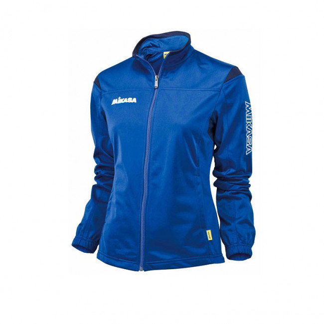 Куртка от костюма жен. MIKASA MT633-0100-2XL, р.2XL, 100% полиэстер, ярко-синий 