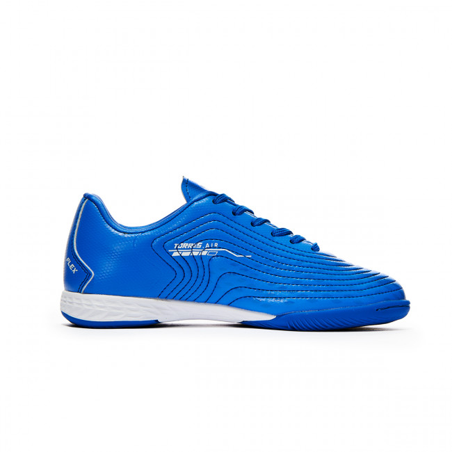 Бутсы зальные детские TORRES FLEX KID, TS134233-327-31, р.31, резина,ПУ,текстиль, синий 