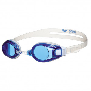 Очки для плавания ARENA Zoom X-Fit, 92404 017, ПРОЗРАЧНЫЕ линзы, регулир.перенос., синяя оправа