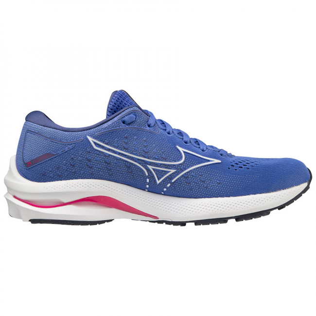 Кроссовки беговые жен. MIZUNO Wave Rider 25 J1GD210300, р.UK8,5 (рос.41,5), иск. кожа, текстиль, син 
