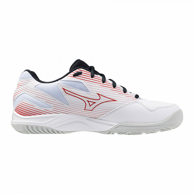 Кроссовки волейб. муж. MIZUNO Cyclone Speed 4 V1GA238096,р.UK8 (рос.41), полиамид, ПУ, белый 