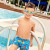 Очки для плавания детск. SPEEDO Illusion Infant Jr, 8-1211514638, ПРОЗРАЧНЫЕ линзы, голубая оправ 