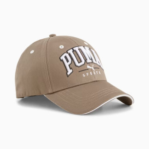 Бейсболка спортивная PUMA Squad BB Cap 02547502, 100% хлопок, песочный