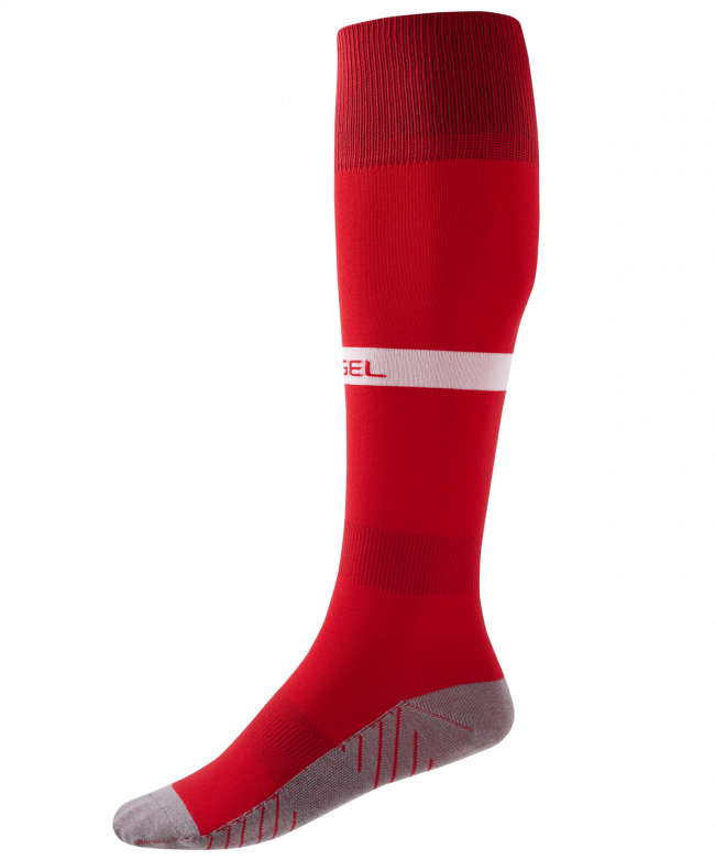 Гетры футбольные CAMP ADVANCED SOCKS, красный/белый 