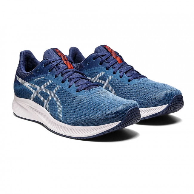 Кроссовки бег. муж. ASICS Patriot 13 1011B485 400, р.12 (рос.45.5),нейлон,полиамид,резина,синий 