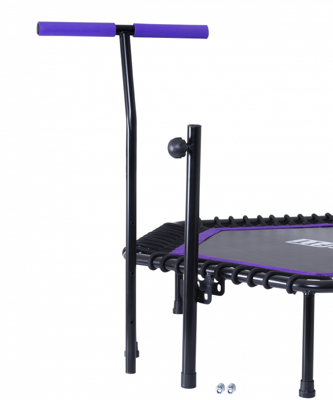 УЦЕНКА Батут TR-401 101 см с держателем, фиолетовый 