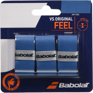 Овергрип BABOLAT VS Grip Original x3, 653040-136, упак. по 3 шт, 0.43 мм, 110см, синий