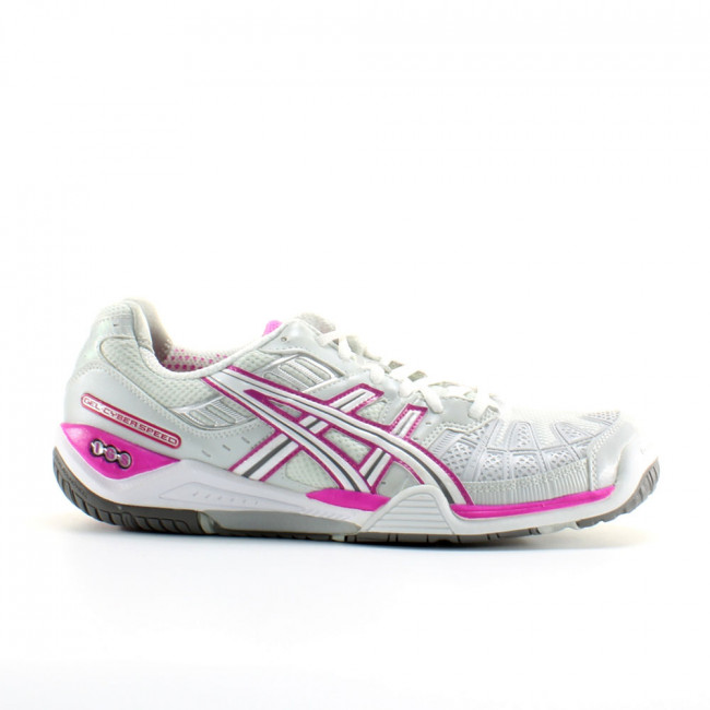 Кроссовки тен. жен. ASICS Gel Cyber Speed P173Y-9301, р.7.5 (рос.37,5),иск. кожа, текстиль,серо-роз. 