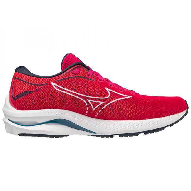 Кроссовки беговые жен. MIZUNO Wave Rider 25 J1GD210303, р.UK6,5 (рос.39), иск. кожа,текстиль,красный Кроссовки беговые жен. MIZUNO Wave Rider 25 J1GD210303, р.UK6,5 (рос.39), иск. кожа,текстиль,красный