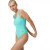 Купальник SPEEDO Textured Belted Deep, 8-00387416243, р.30 (рос.42), бирюзовый 