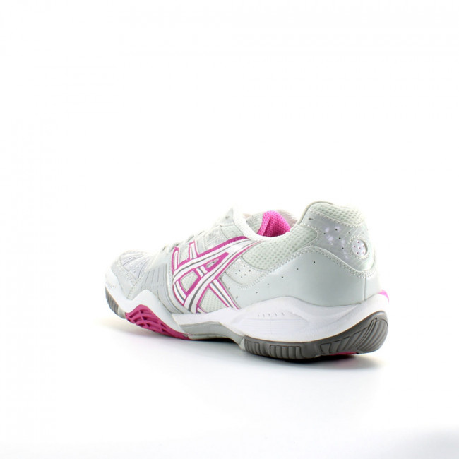 Кроссовки тен. жен. ASICS Gel Cyber Speed P173Y-9301,р.9,5 (рос.40,5),иск. кожа, текстиль, серо-роз. 