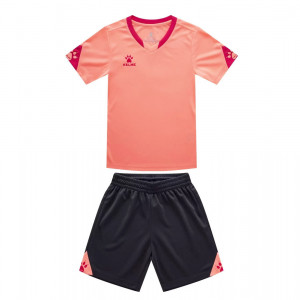 Форма футб. подр. KELME, 3803099-692-160, рост 160, 100% полиэстер, кораллово-графитовый