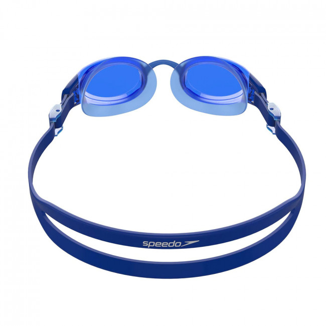 Очки для плавания "SPEEDO Mariner Pro", арт.8-13534D665, СИНИЕ линзы, синяя оправа 
