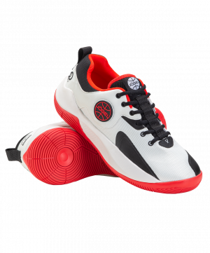 Кроссовки баскетбольные Launch LOW, White/black/red