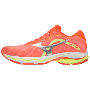Кроссовки беговые жен. MIZUNO Wave Ultima 13 J1GD221805, р.UK5 (рос.37), искуственная кожа,текстиль,оранжевый