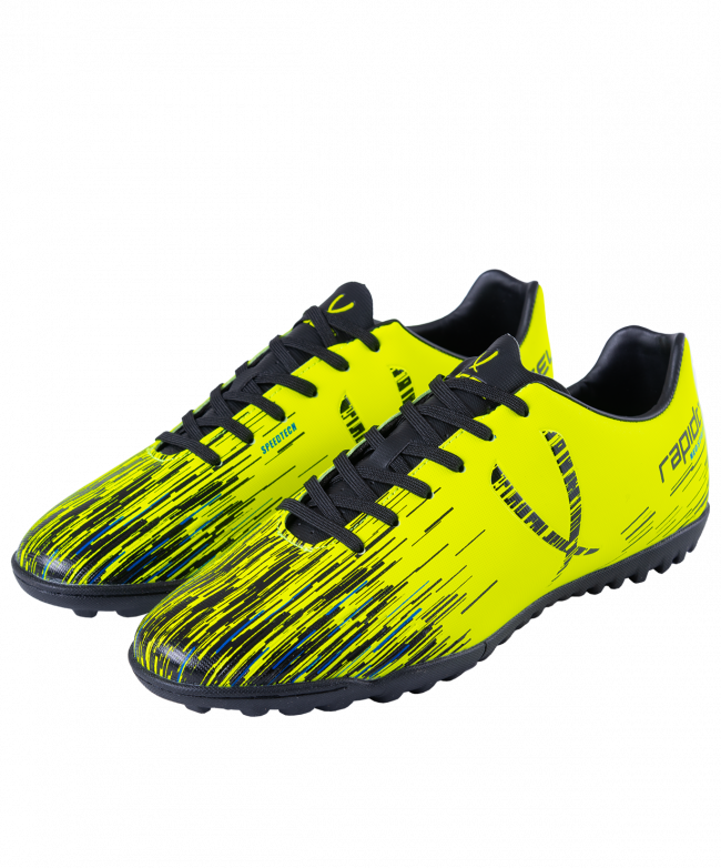 Бутсы многошиповые Rapido JSH201-Y, лаймовый, р.34-38 Бутсы многошиповые Rapido JSH201-Y, лаймовый, р.34-38
