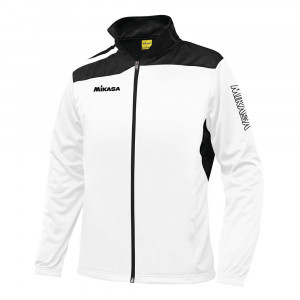 Куртка от костюма муж. MIKASA MT707-021-2XL, р.2XL, 100% полиэстер, белый
