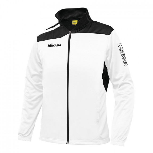 Куртка от костюма муж. MIKASA MT707-021-2XL, р.2XL, 100% полиэстер, белый 