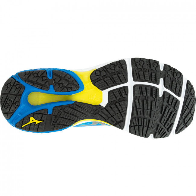 Кроссовки бег. MIZUNO Wave Prodigy, J1GC2210-01, р.UK9.5 (рос.43.5), полиэст.,нейлон,EVA,резина,сини 