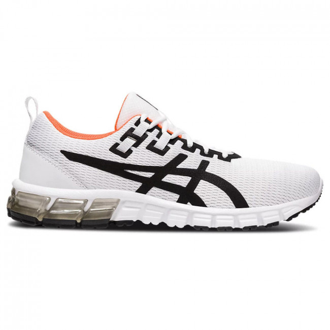 Кроссовки муж. ASICS Gel-Quantum 90 1021A446-101, р.12,5(рос.45,5),иск. кожа, текстиль, бело-черн 